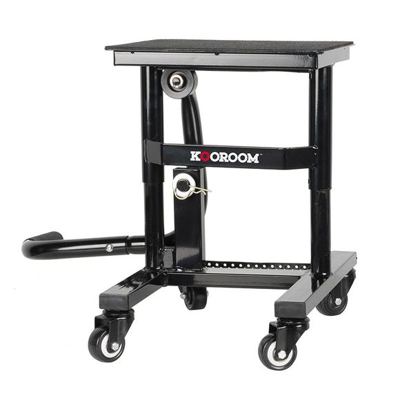 KOOROOM DIRT LIFT motorcycle lift with Universal wheels - BlackRef: KOR0112