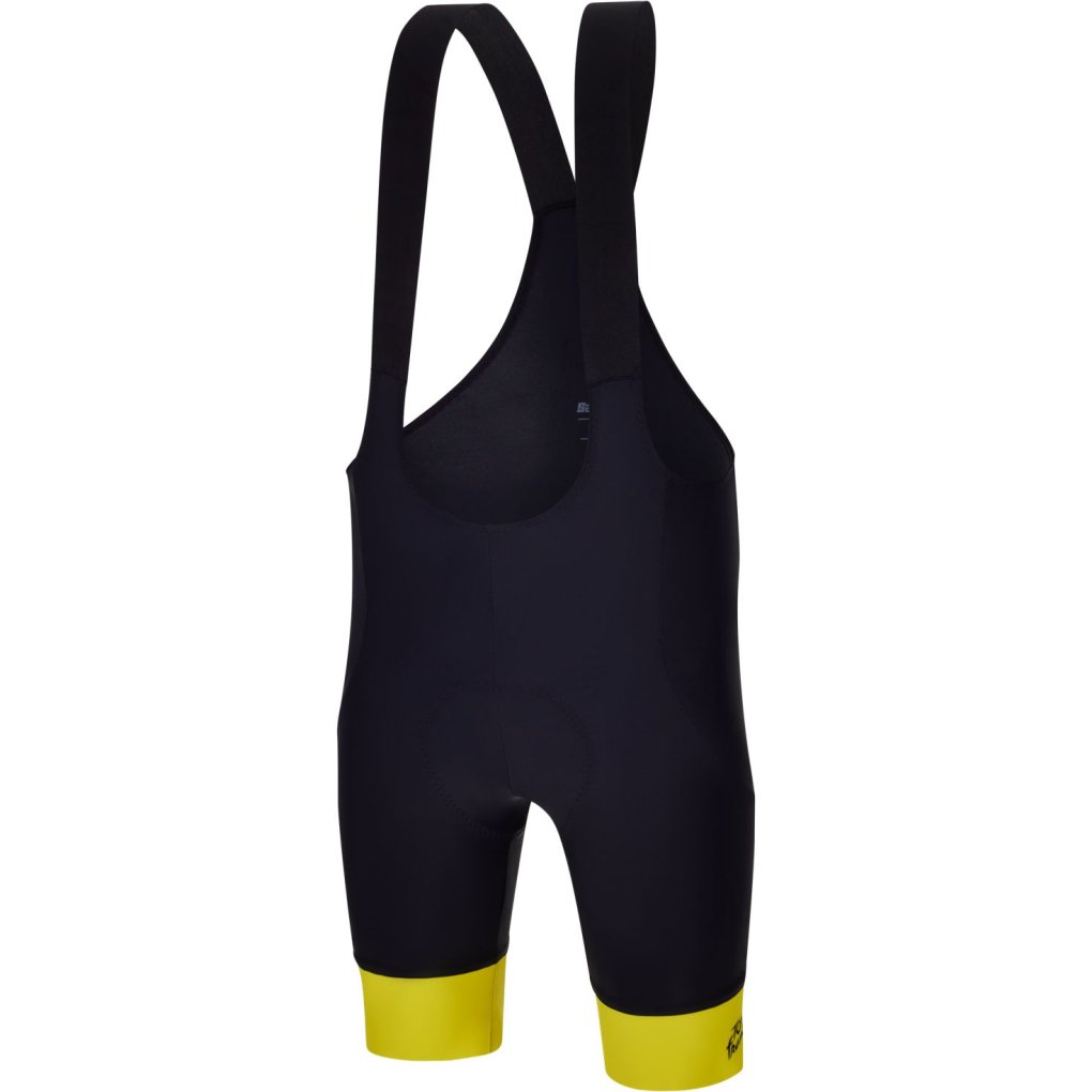 Santini General Classification Leader Bib Shorts Men - Tour de France™ 2025 Collection - RE1375GITTDFLDER - black NE