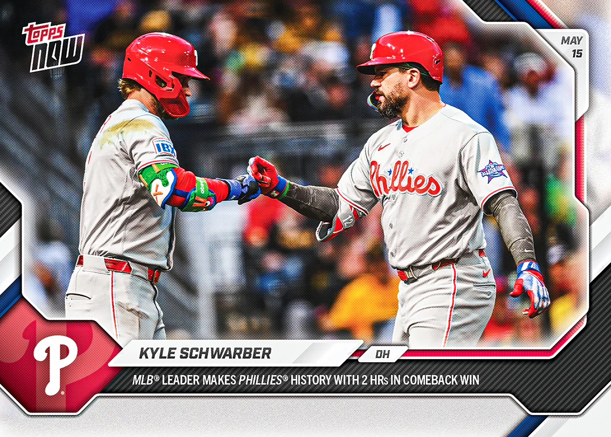Kyle Schwarber - 2026 MLB Topps NOW® - Card 204