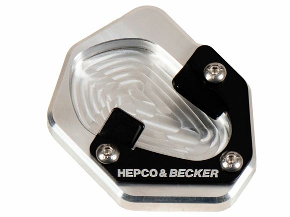 Hepco & Becker side stand extension - black/silverRef: Hbe04614A / 42117639 00 91