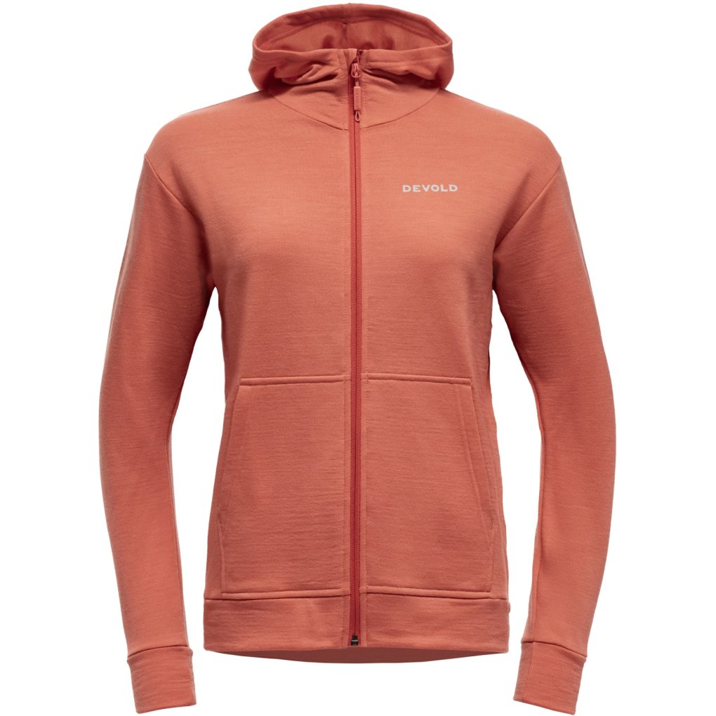 Devold Everyday Zip Hoody Women - 121A Coral