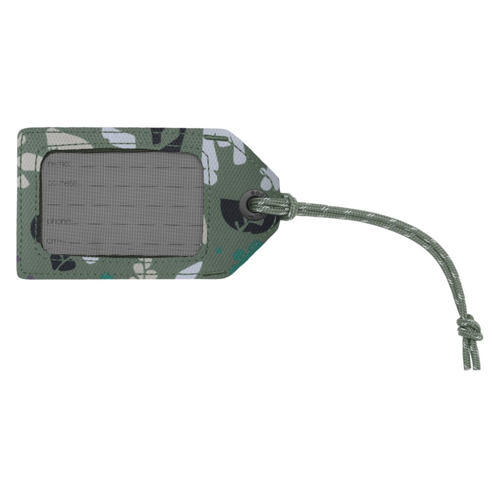 Eagle Creek Reflective Luggage Tag - roots & shoots duck green