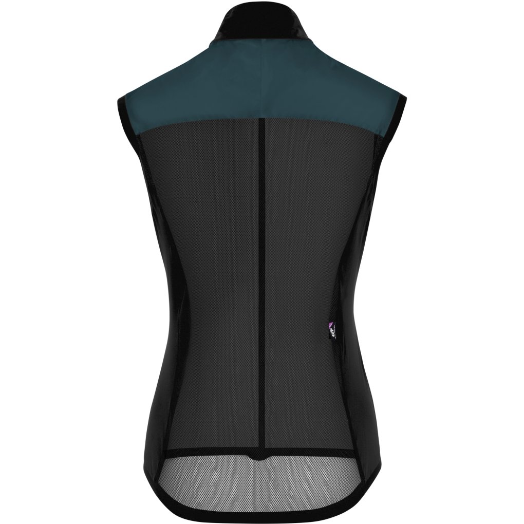 Assos UMA GT C2 Wind Vest Women - foundation green