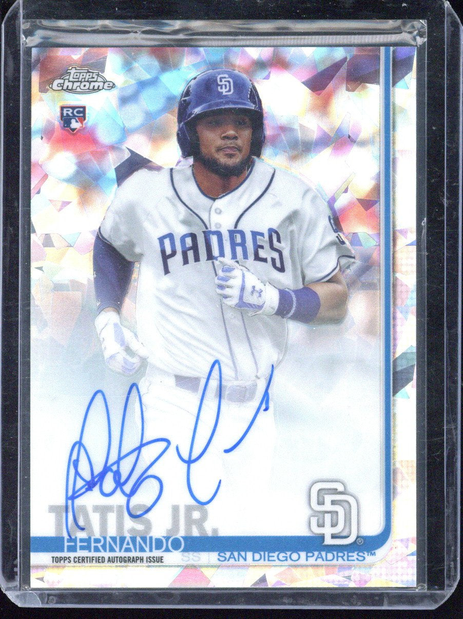 2019 Topps Chrome Fernando Tatis Jr. RC Sapphire Autograph #CSA-FTJ