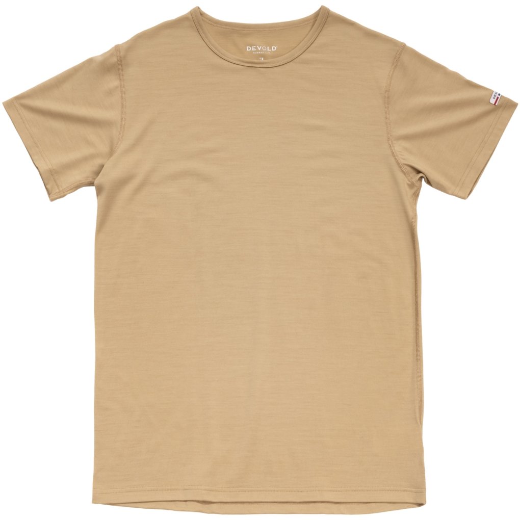 Devold Breeze Plus Merino 200 T-Shirt Men - 687A Oat