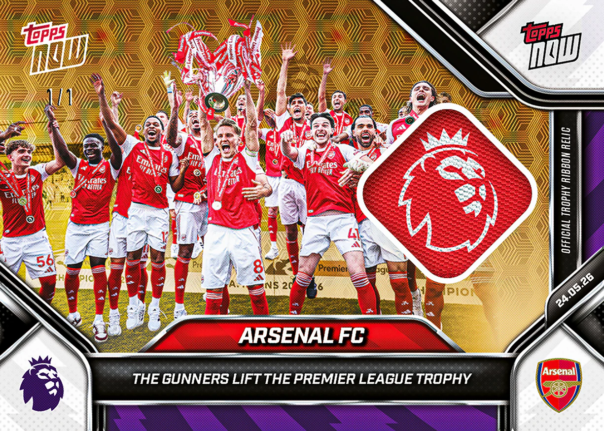 Arsenal FC - 2025-26 Premier League Topps NOW® - Card 200