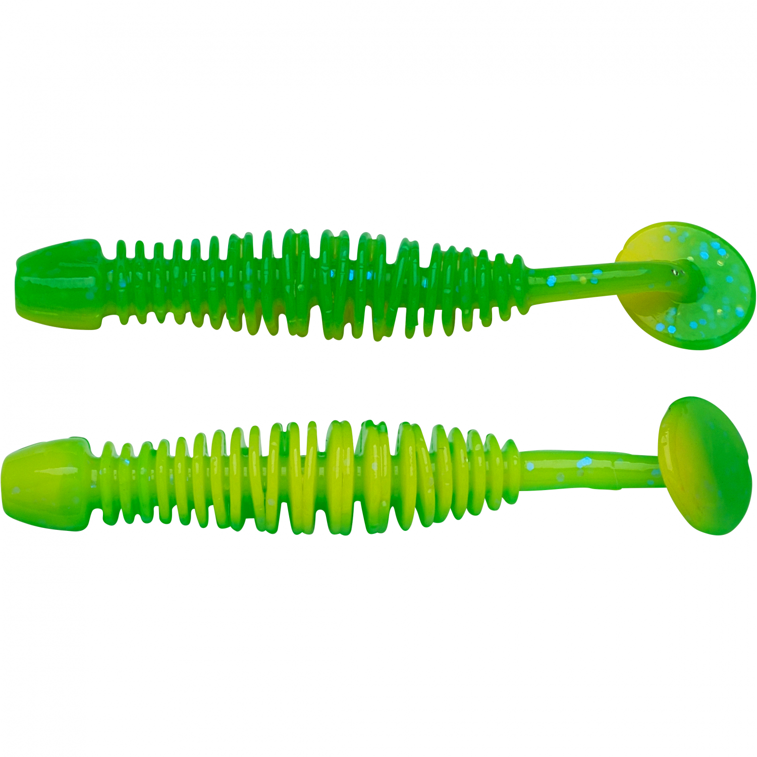 Berkley PowerBait Power Leech (Spring Green\/Sunshine Yellow)