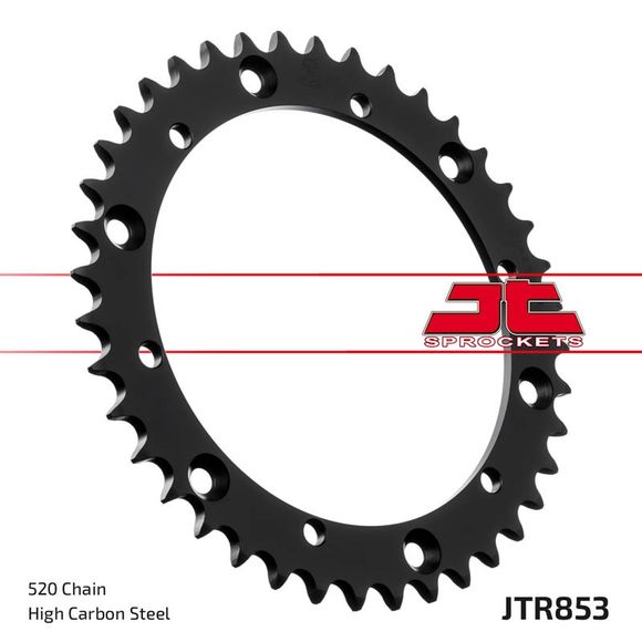 JT. Steel Standard 853 Sprocket - 520Ref : JTC00186A / 1075163008