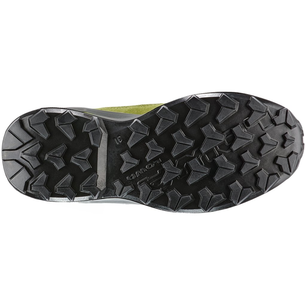 LOWA Maddox Pro GTX Lo Shoes Junior - black/lime (Size 23-35)