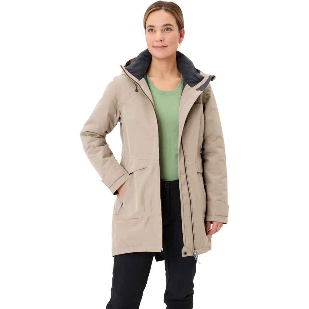 Vaude Skomer Winter Parka III Women - linen