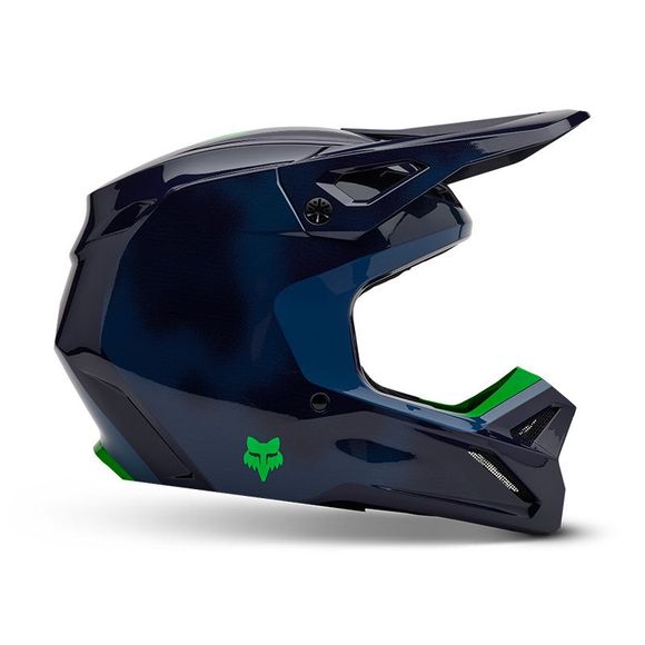 Casque cross Fox V1 TAUNT 2025 - BleuRef : FX5143