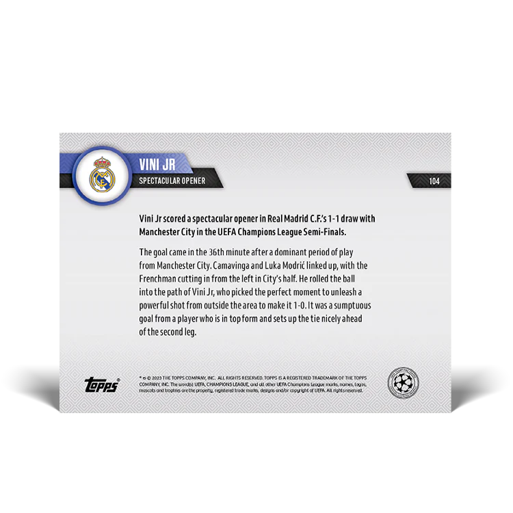 Topps UK - Spectacular opener - UCL TOPPS NOW® Card #104