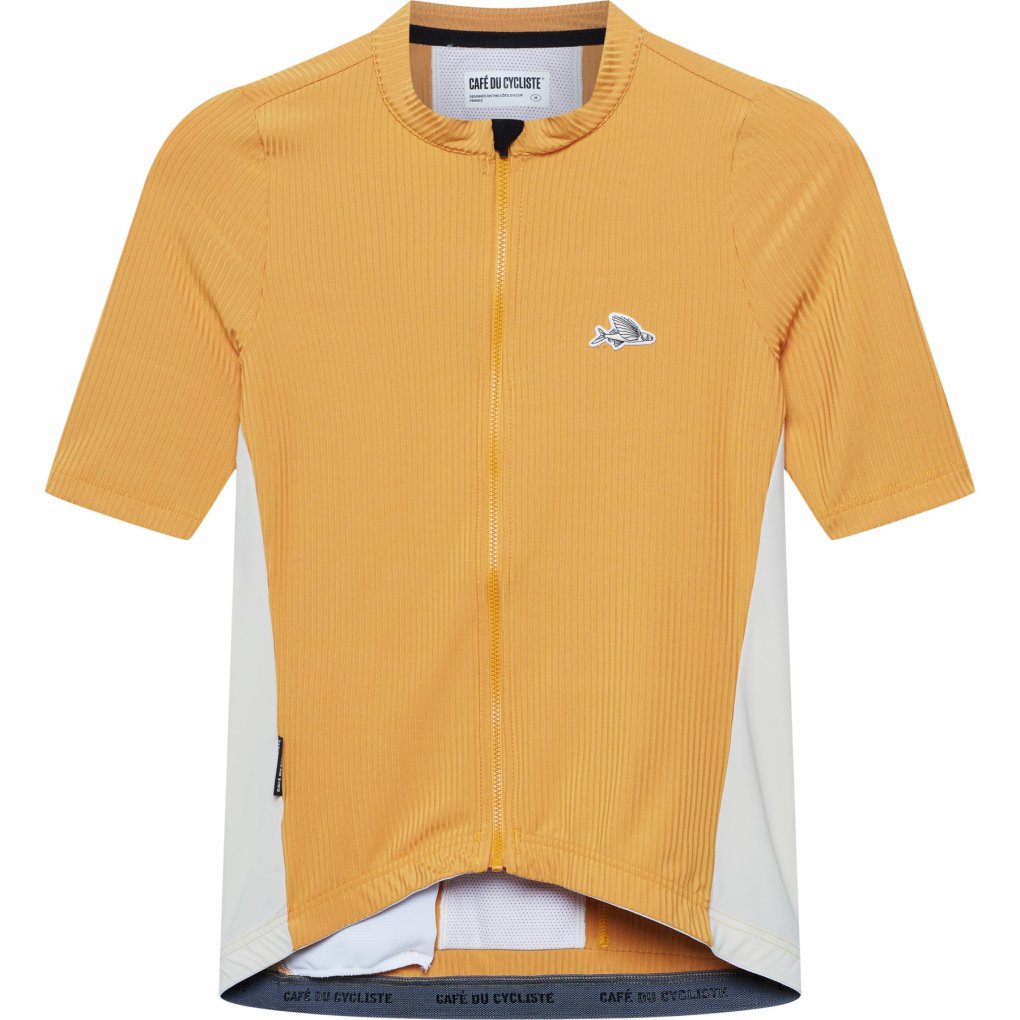 Café du Cycliste Romy Short Sleeve Jersey Men - sunflower