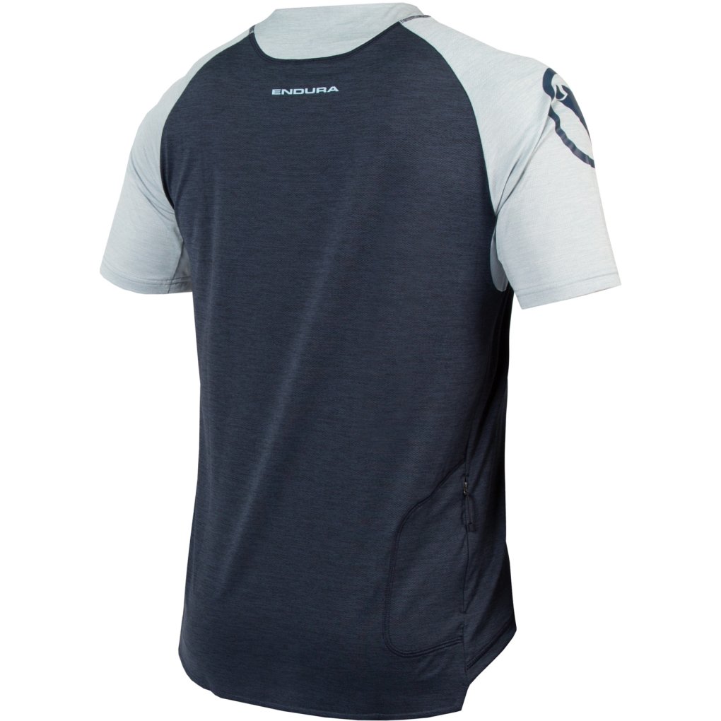 Endura SingleTrack Short Sleeve Jersey Men - ink blue
