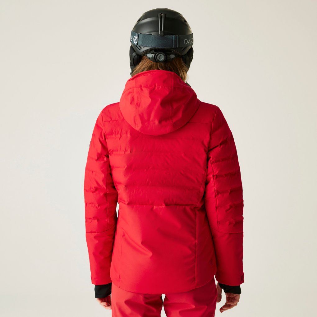 Dare 2b Gliding Waterproof Ski Jacket Women - 2EY True Red
