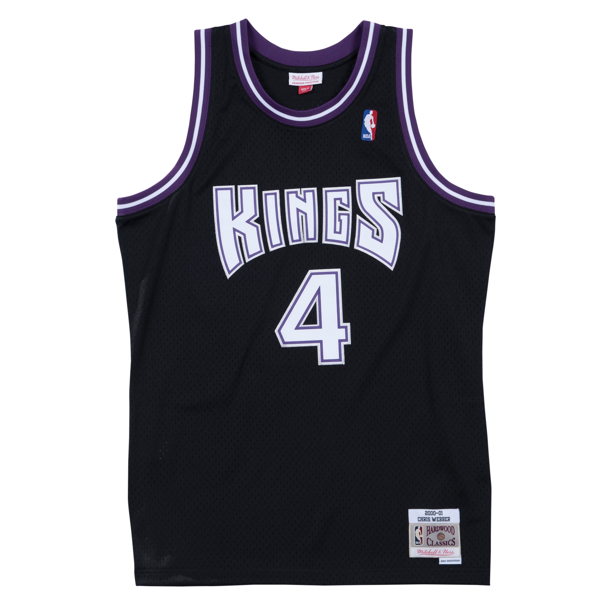 Chris Webber #4 Sacramento Kings 2000-01 Swingman NBA Jersey