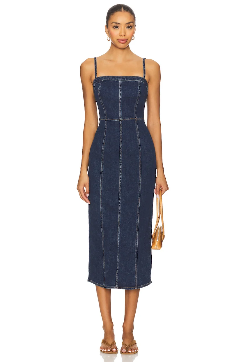 Seamed Bustier Dress