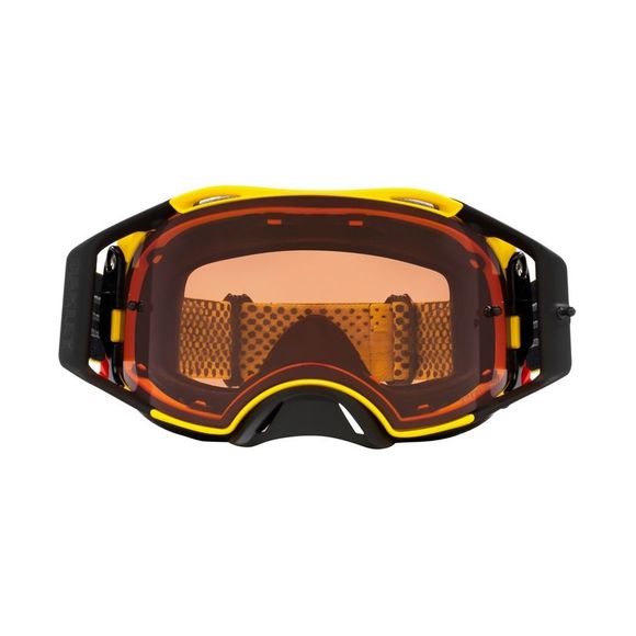 Oakley AIRBRAKE MX MOTO YELLOW SCREEN BRONZE 2024 cross mask - YellowRef: OK1658 / 8008082005