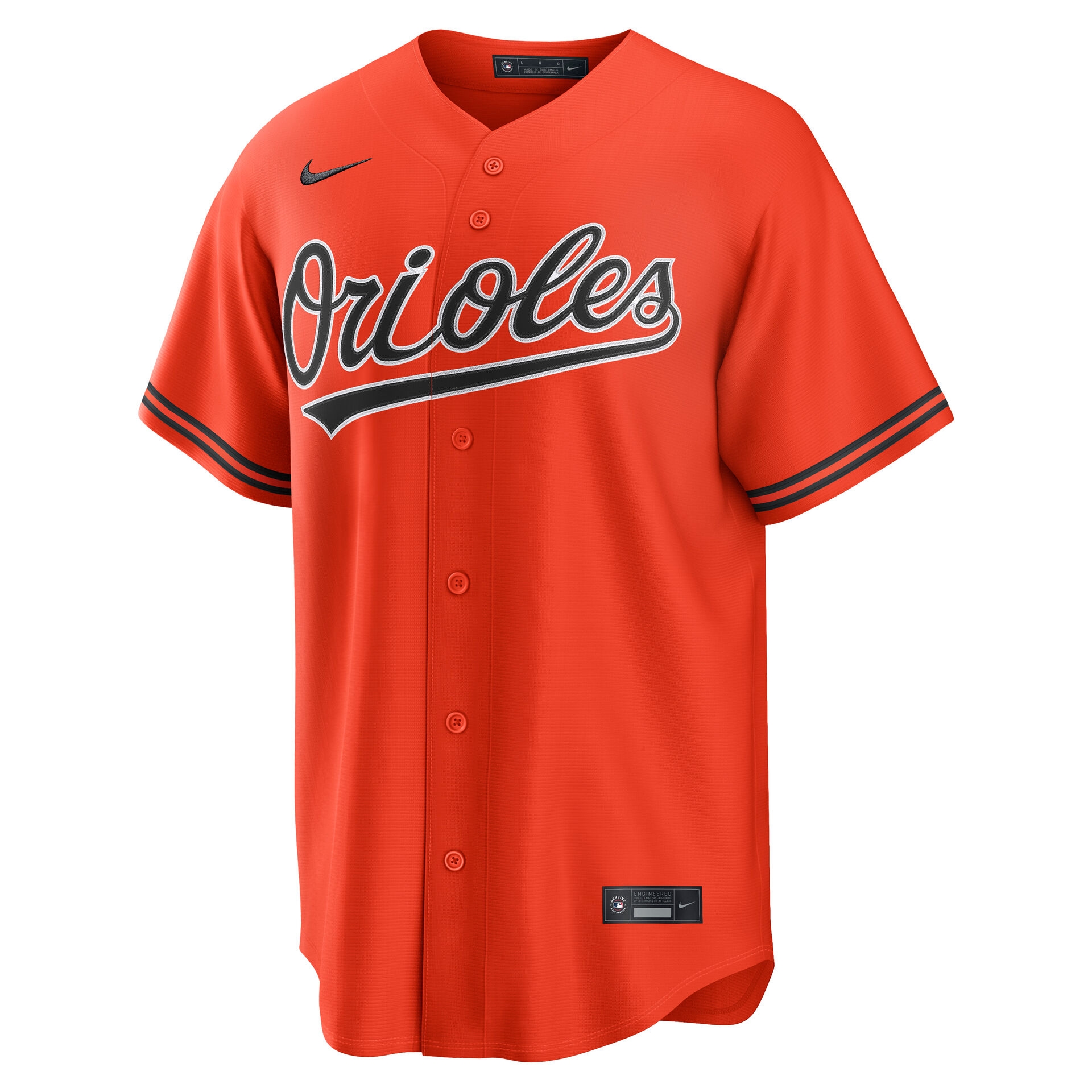 Baltimore Orioles Replica Alternate 2 MLB Jersey Orange