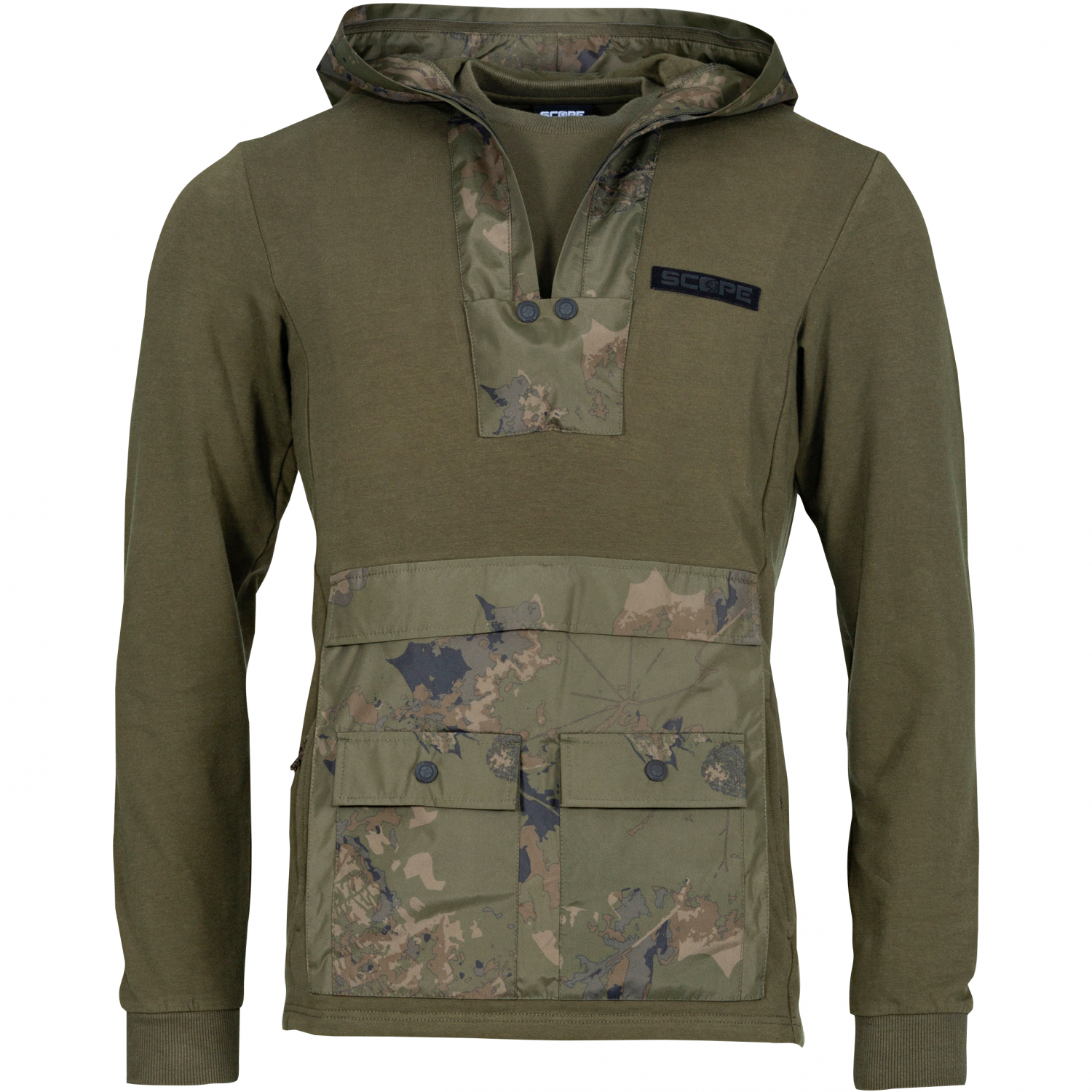 Nash Scope Lite Hoody Men (Olive\/Camouflage)