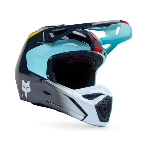 Casque cross Fox V1 - ELEVATED - ENFANT - BleuRef : FX5697