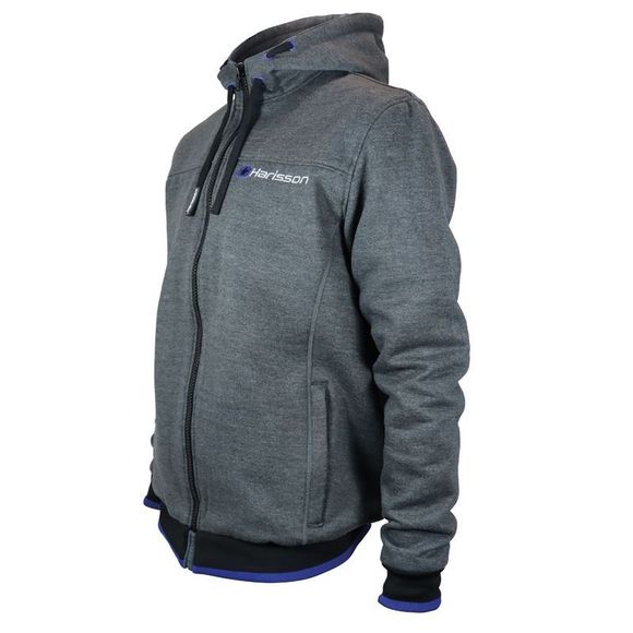 Motorcycle Hoodie Harisson STINGRAY - GreyRef: HN0144