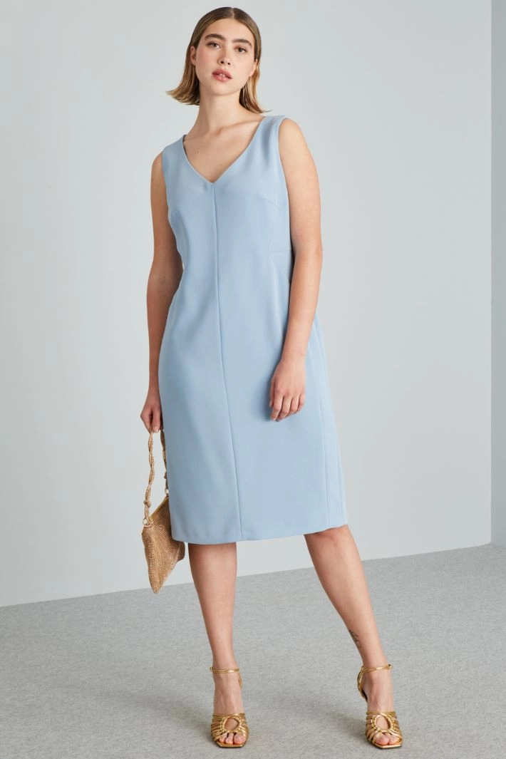 Cady sheath dress - PALE BLUE
