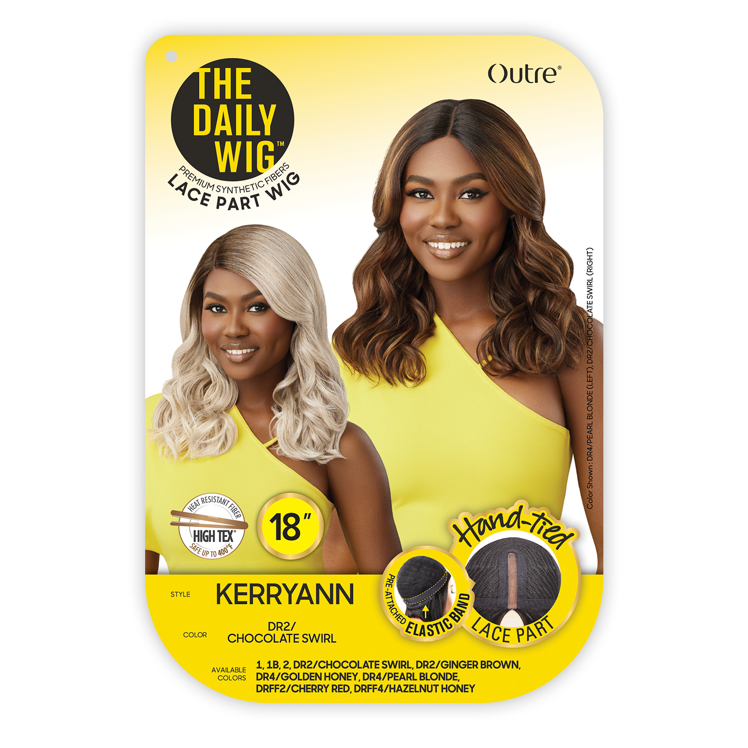 Outre The Daily Wig Hand-Tied Lace Part Wig Kerryann