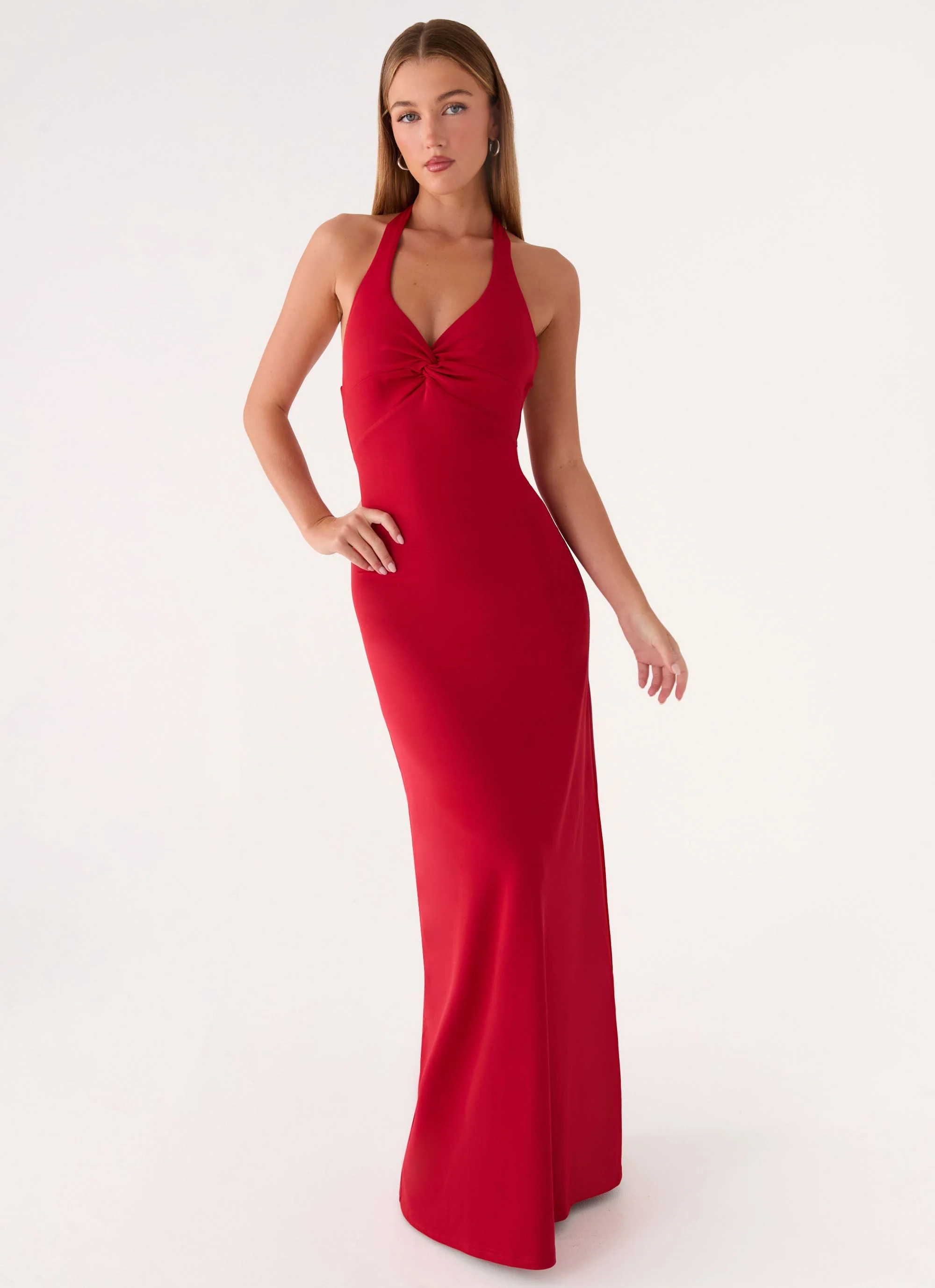 Loverboy Maxi Dress - Deep Red