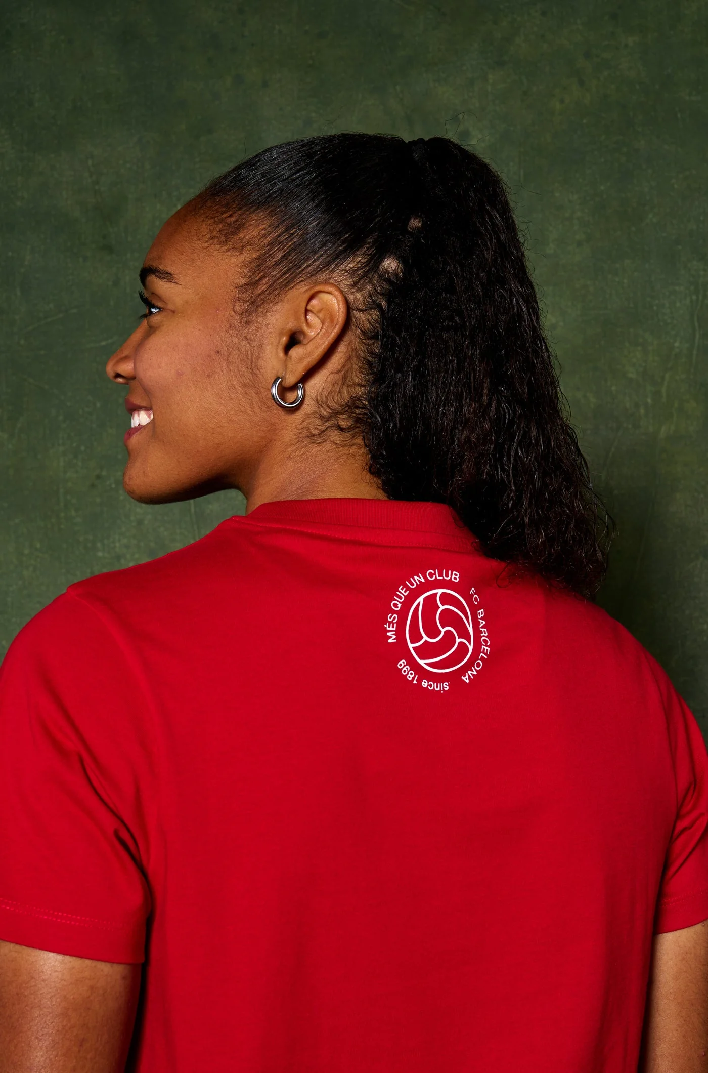 T-Shirt Red Força Barça