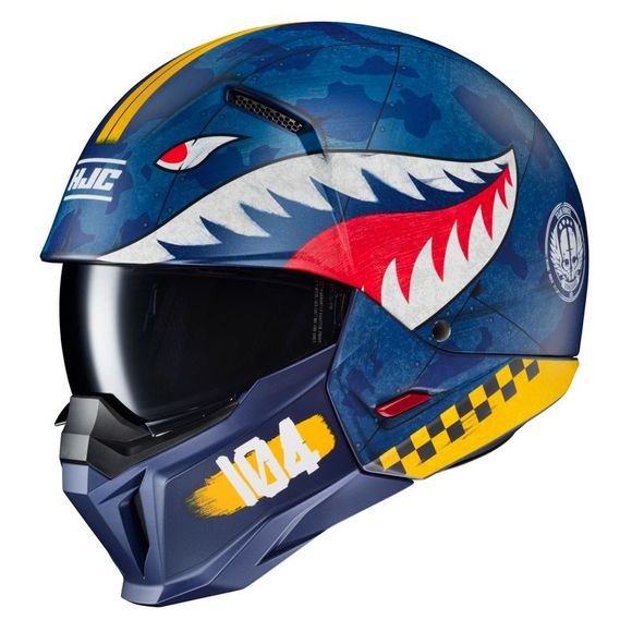 HJC I20 Jet Helmet - VANGUARD CALL OF DUTY - Blue / YellowRef: HJ1129