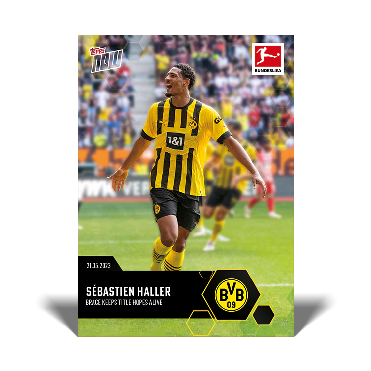 Topps UK - Brace keeps title hopes alive - Bundesliga TOPPS NOW® Card #211