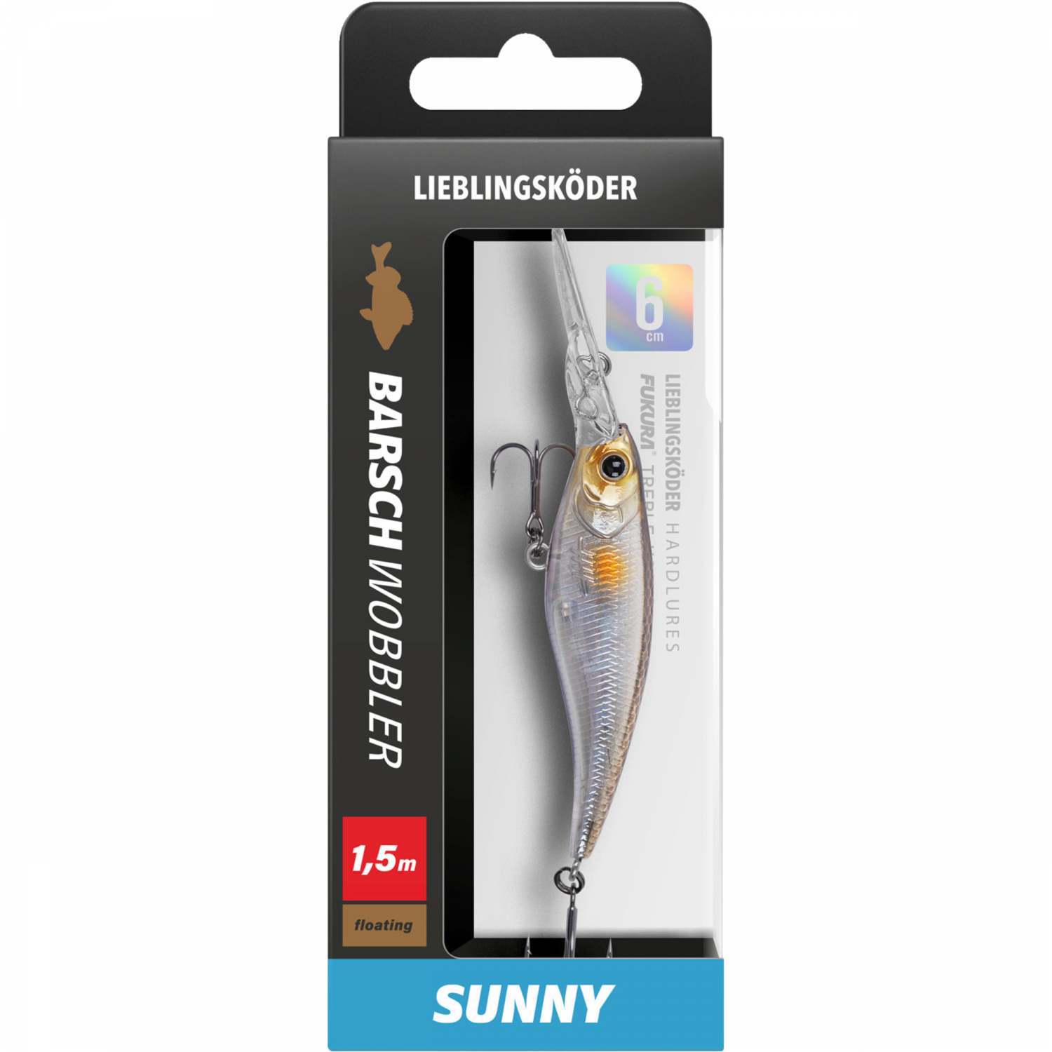 Lieblingsköder Barschwobbler (Sunny)