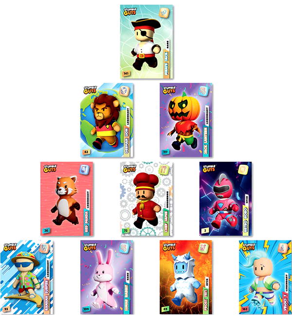 Panini Stumble Guys Trading Cards - Box with 24 packets