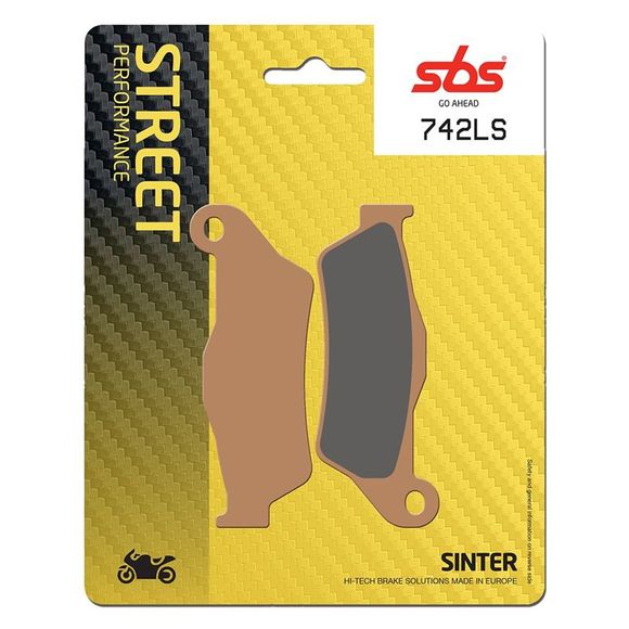 SBS 742LS Sintered Metal Rear Brake PadsRef: 742LS / 742040