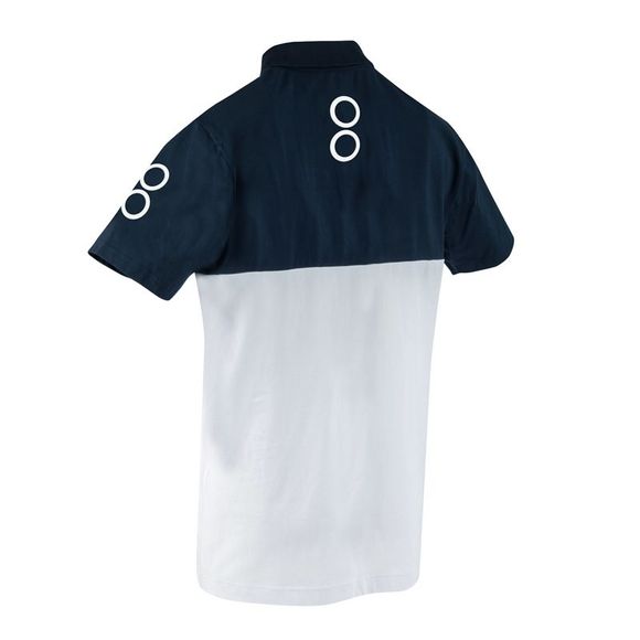 Polo Bering 2023 - men - white / blueRef: BR1593