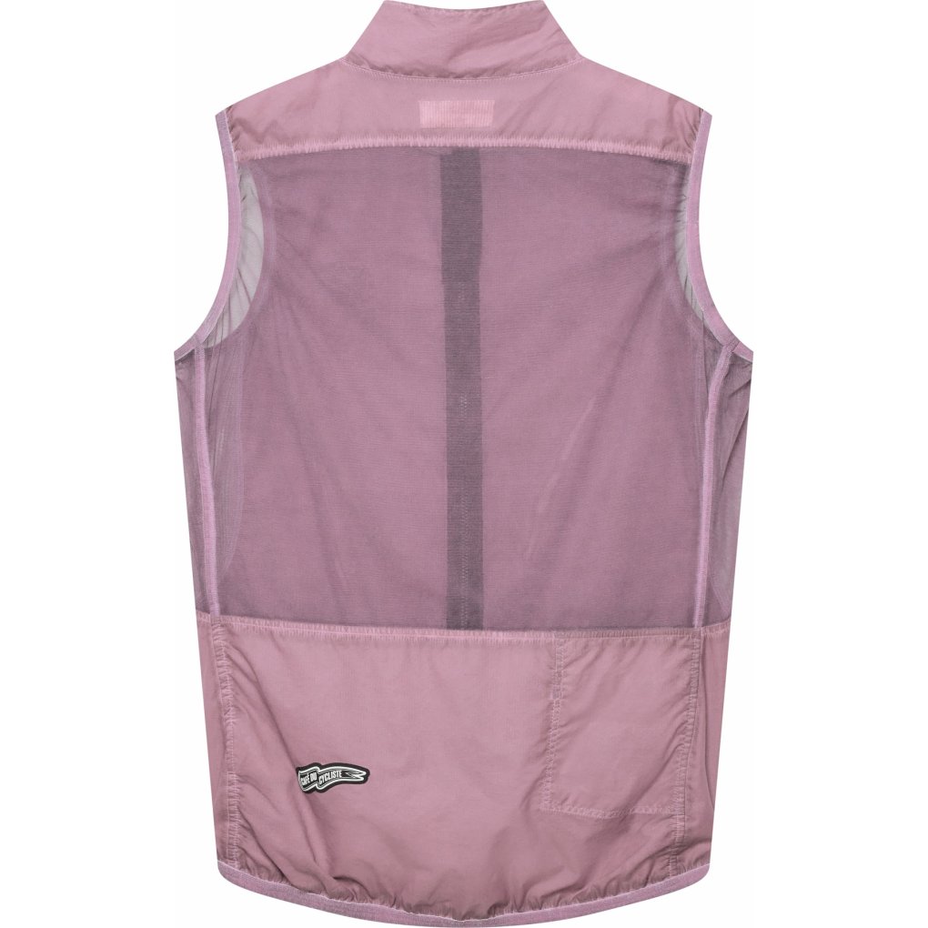 Café du Cycliste Edith Gilet Men - cold dye/mineral pink