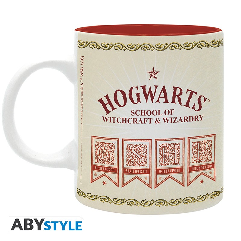 HARRY POTTER Mug 4 Houses