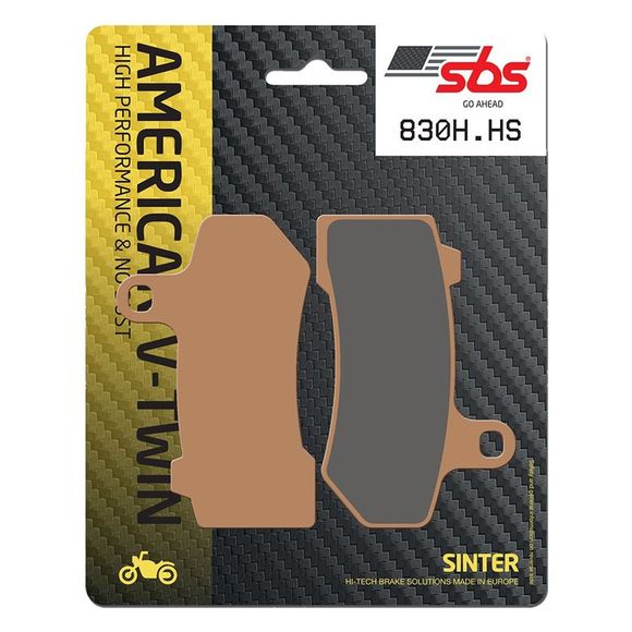 SBS 830H.LS Sinter Sintered Metal Rear brake padsRef: 830H.LS / 830040