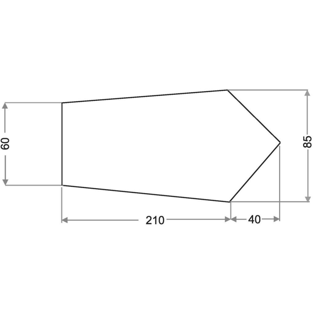 Vaude Floorprotector for Taurus SUL 1P - bark