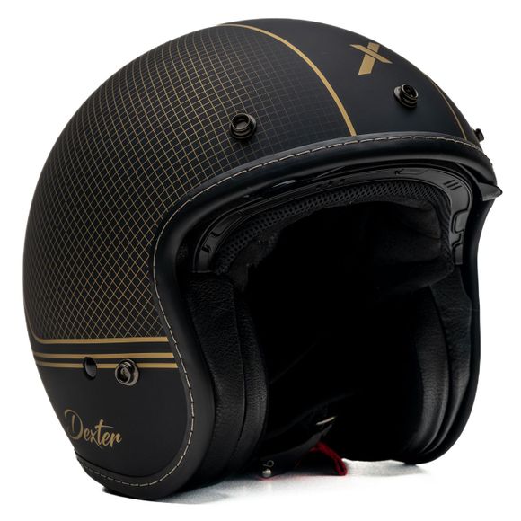 Casque jet Dexter ELEMENT SUGAR HILL - NoirRef : DX0713