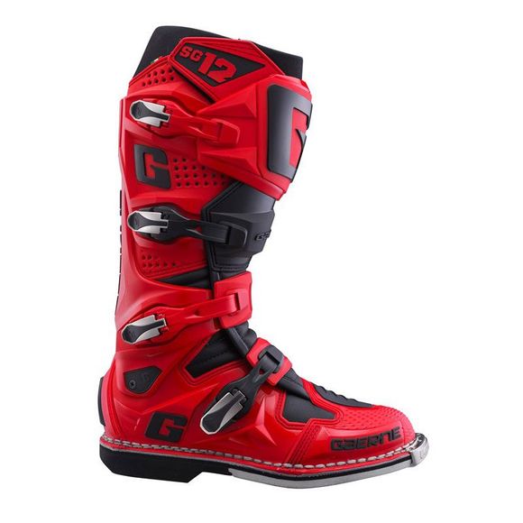 Bottes cross Gaerne SG12 RED/BLACK 2025 - Rouge / NoirRef : GA0217