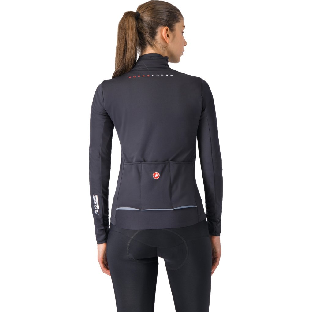 Castelli Alpha 150 Jacket Women - light black/black 085