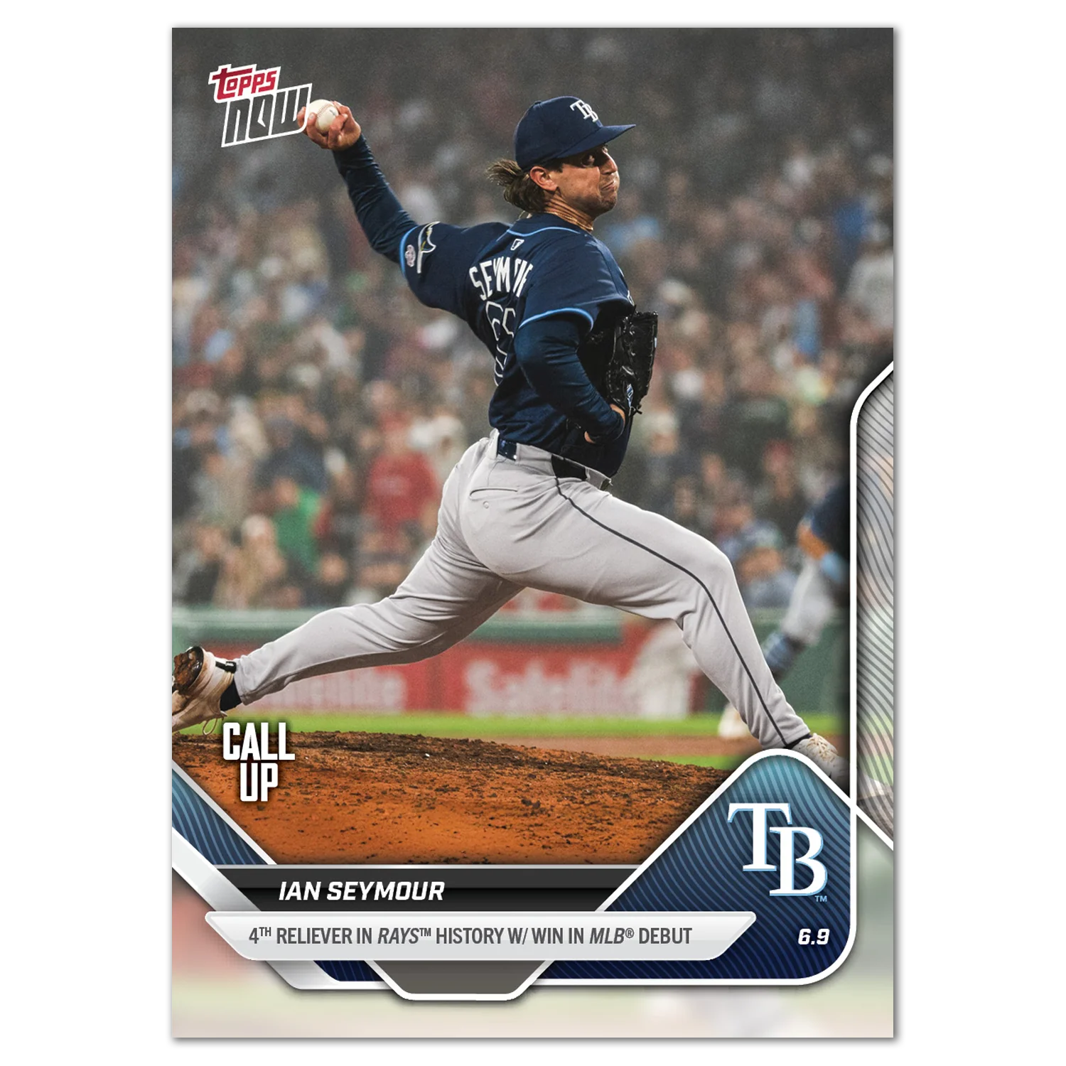Ian Seymour - 2025 MLB Topps NOW® - Card 280