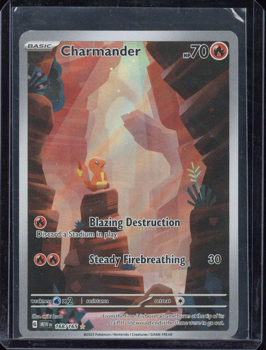 2023 Pokemon MEW EN Charmander IR #168