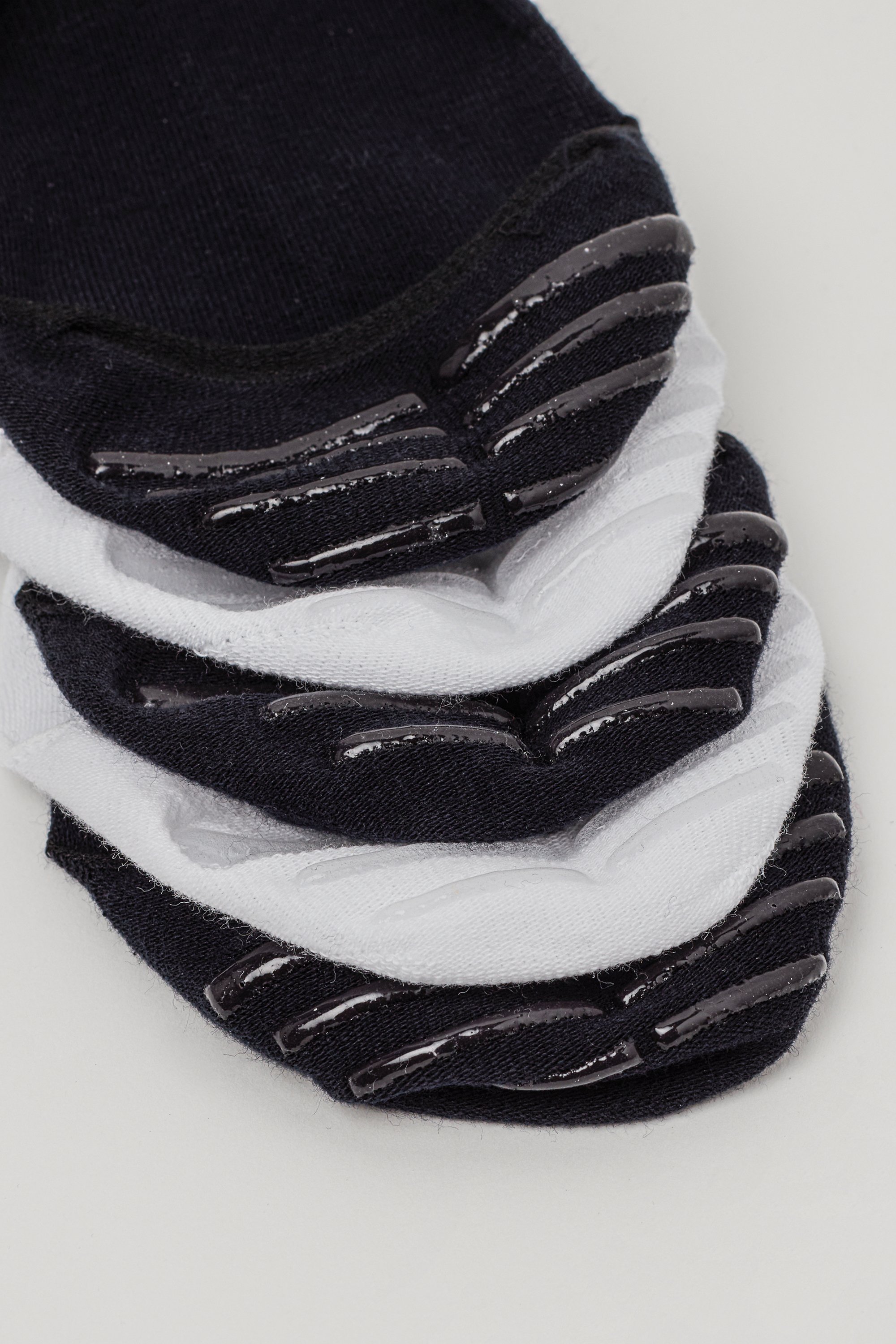 5 Pairs of Unisex Cotton No Show Socks