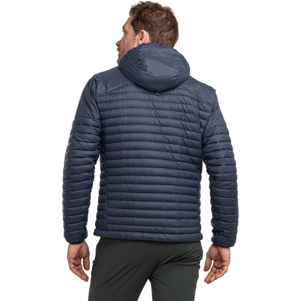Schöffel Style Cascata Down Jacket Men - navy blazer 8820