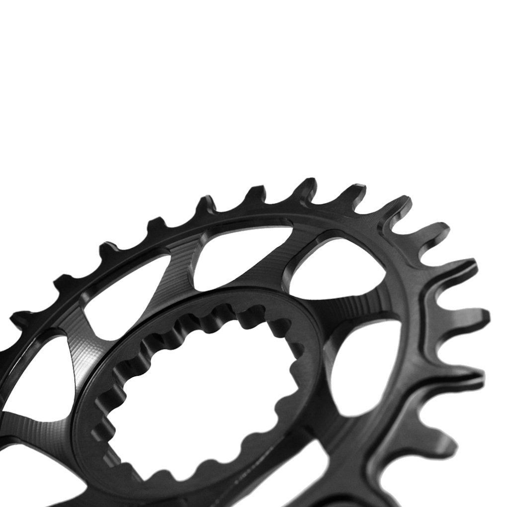 Garbaruk Melon MTB Chainring - Direct Mount / Oval / Narrow-Wide / Boost - for e*thirteen Quick Connect - black