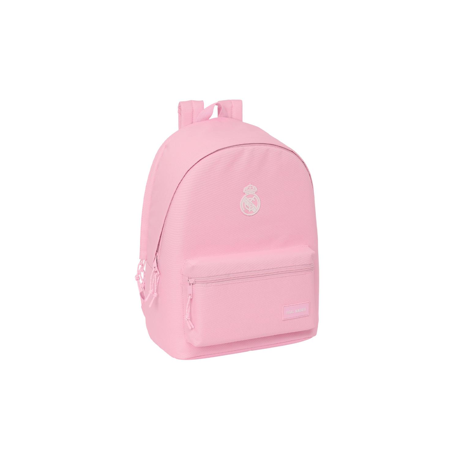 Double Backpack Laptop 15,6´´ Pink/White Real Madrid