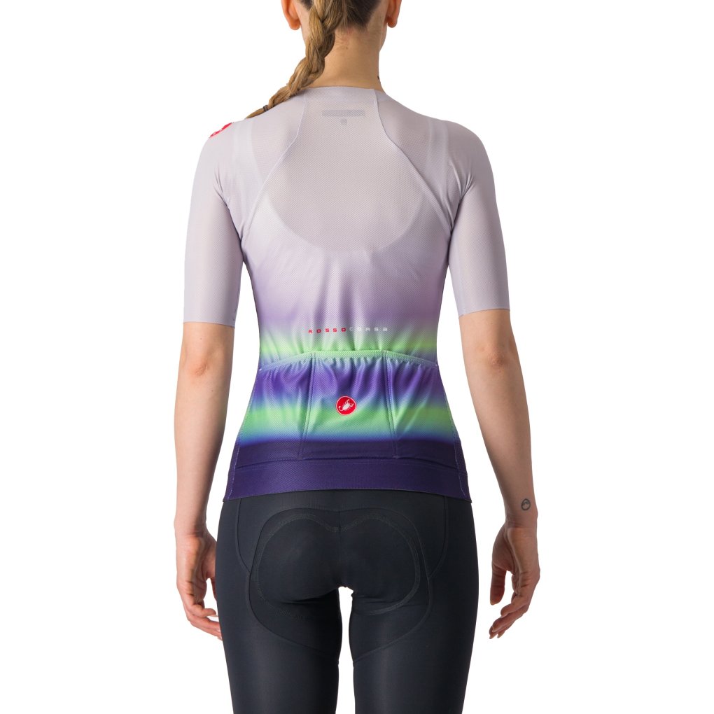 Castelli Climber's 4.0 Jersey Women - purple mist/green-dark purple 538
